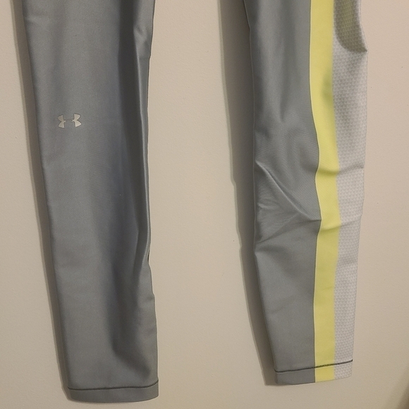 Under Armour | Women's Gray Colorblock Heat Gear Leggings (Size Small) - Picture 7 of 11